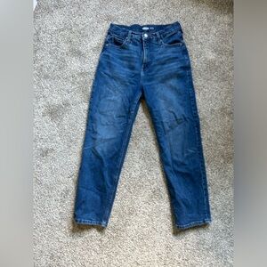 Old Navy Women’s Boyfriend Extra High Rise Jeans-Medium Blue-8